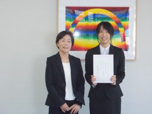 ２９特別奨学生伝達式2